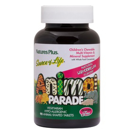 صورة ANIMAL PARADE® CHILDREN'S CHEWABLE MULTI - WATERMELON FLAVOR 90 TABLETS