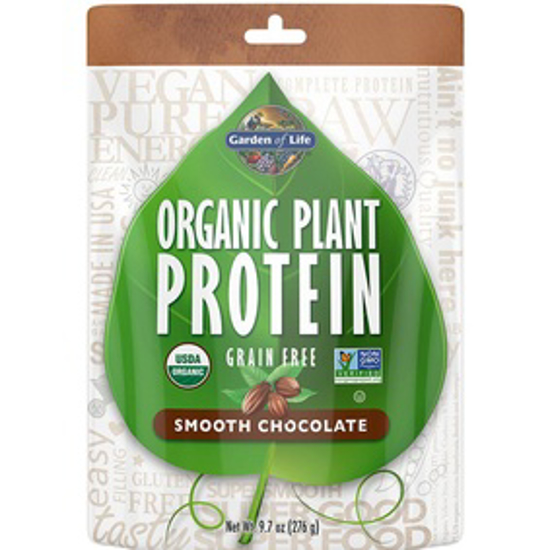 Picture of ORGANIC PLANT PROTEIN SMOOTH CHOCOLATE - 9.7 OZ (276G)