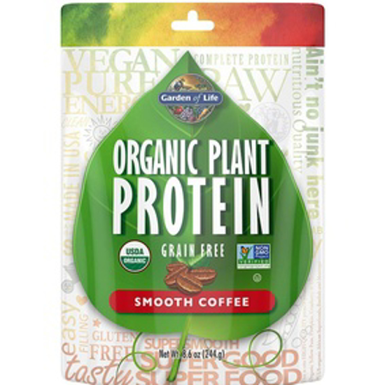 صورة قهوة بروتين نباتية عضوية - 8.6 أونصة (244 غرام)
