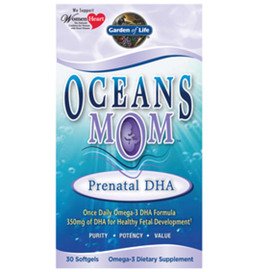 Picture of OCEANS MOM PRENATAL DHA OMEGA-3 350 MG 30 SOFTGELS