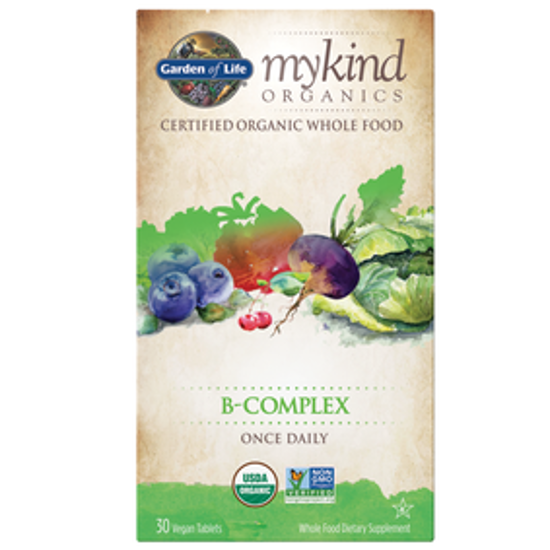 صورة MYKIND ORGANICS B-COMPLEX ONCE DAILY 30 VEGAN TABLETS