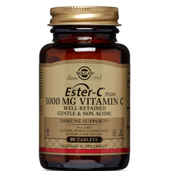 Picture of ESTER-C® PLUS 1000 MG VITAMIN C 60 TABLETS (ESTER-C® ASCORBATE COMPLEX)