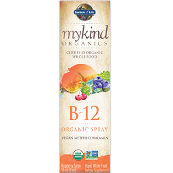 صورة MYKIND ORGANICS B-12 ORGANIC SPRAY RASPBERRY - 2 FL OZ (58 ML)