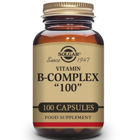 Picture of SOLGAR B-COMPLEX "100" VEGETABLE CAPSULES 100'S