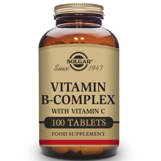 صورة SOLGAR B-COMPLEX "100" TABLETS 100'S