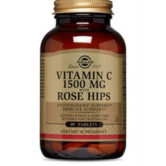 صورة VITAMIN C 1500 MG WITH ROSE HIPS 90 TABLETS