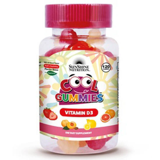 صورة SUNSHINE NUTRITION COOL GUMMIES VITAMIN D3 120'S