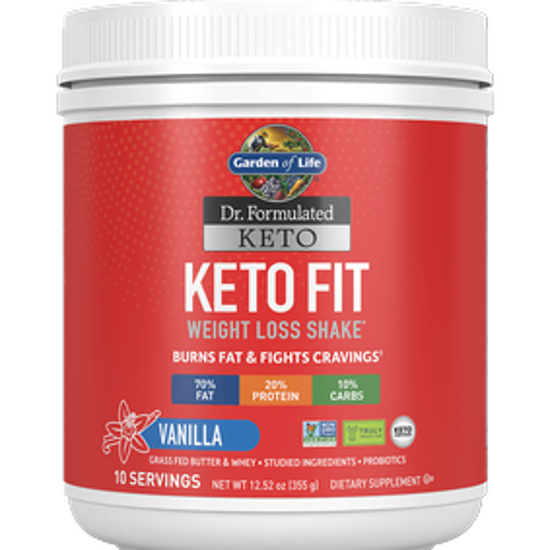 صورة KETO FIT—WEIGHT LOSS SHAKE† VANILLA 12.52 OZ