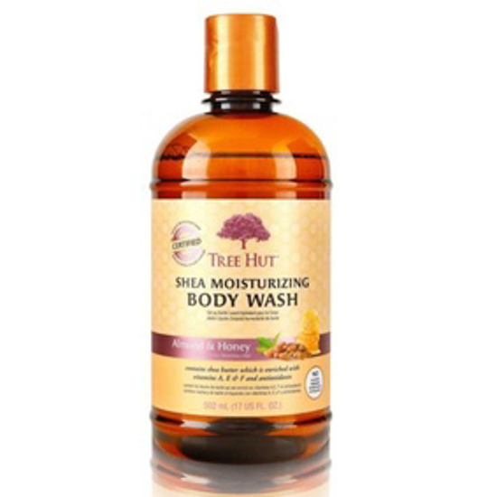 صورة TREE HUT SHEA MOISTURIZING BODY WASH ALMOND & HONEY, 17OZ