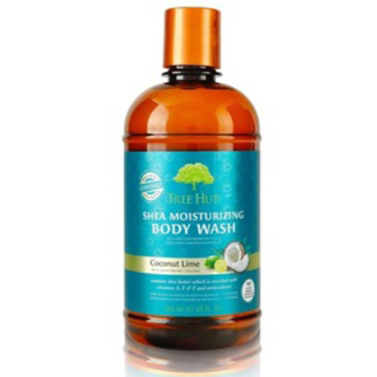 صورة TREE HUT SHEA MOISTURIZING BODY WASH COCONUT LIME, 17OZ