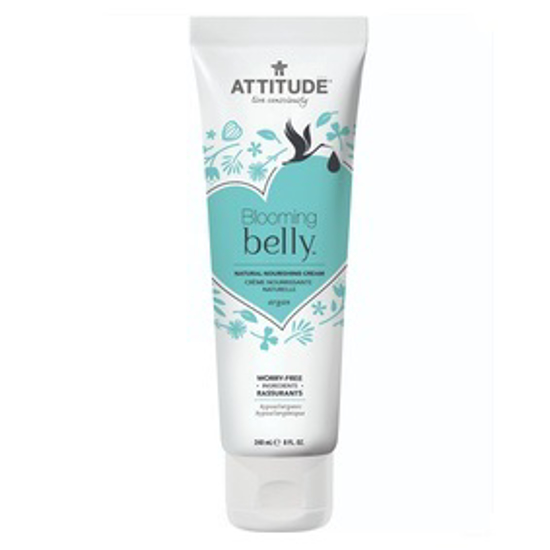 صورة ATTITUDE BLOOMING BELLY NAT NOURISH CREAM ARGAN240ML:18120