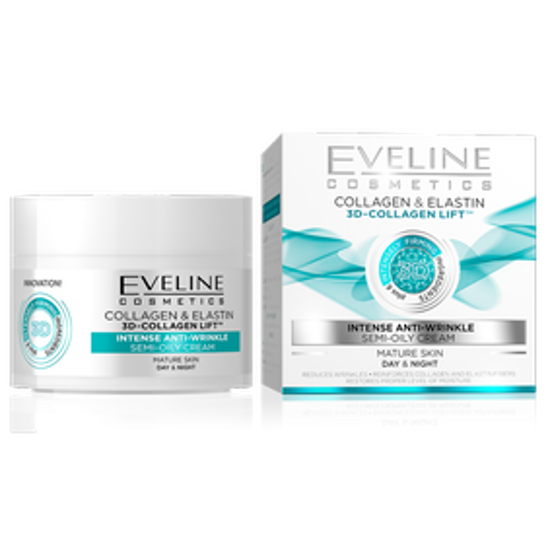 صورة COLLAGEN&ELASTIN - INTENSE ANTI-WRINKLE SEMI-OILY CREAM 50 ML