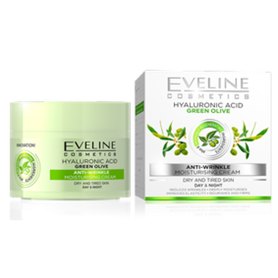 صورة GREEN OLIVE ANTI-WRINKLE DAY&NIGHT CREAM 50ML