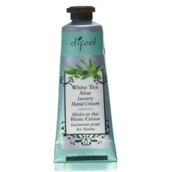 صورة DIFEEL LUXURY MOISTURIZING HAND CREAM - WHITE TEA & ALOE 1.4 OZ.