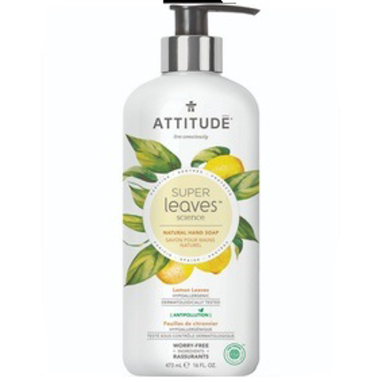 صورة ATTITUDE SUPERLEAVES HAND SOAP GEL LEMON LEAVES 473ML;14092