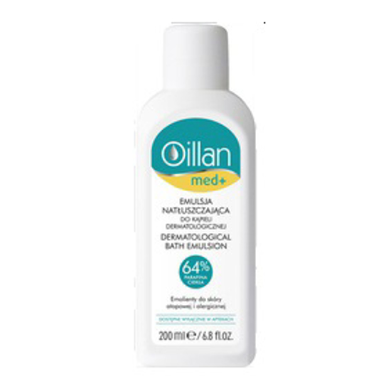 صورة OILLAN DERMATOLOGICAL BATH EMULSION 200ML