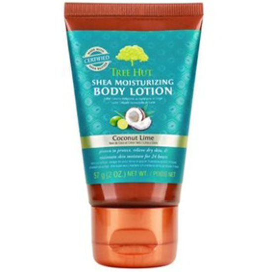 صورة TREE HUT SHEA MOISTURIZING BODY LOTION COCONUT LIME, 2 OZ