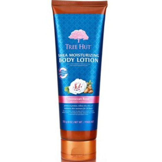 صورة TREE HUT SHEA MOISTURIZING BODY LOTION MOROCCAN ROSE, 9OZ