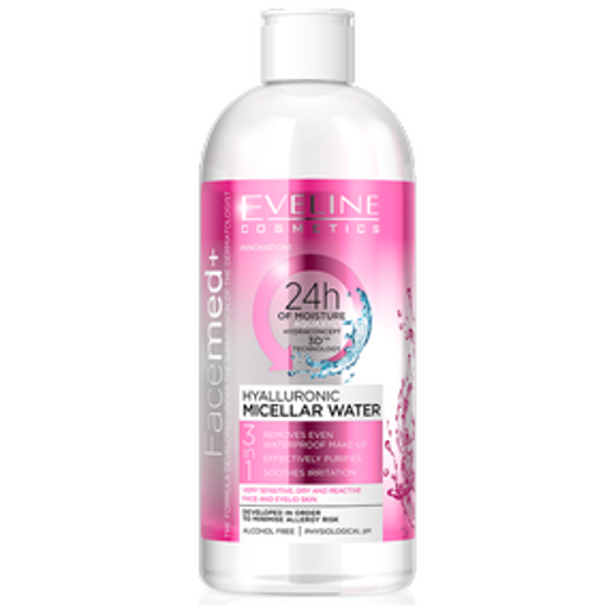 صورة HYALLURONIC MICELLAR WATER 400 ML