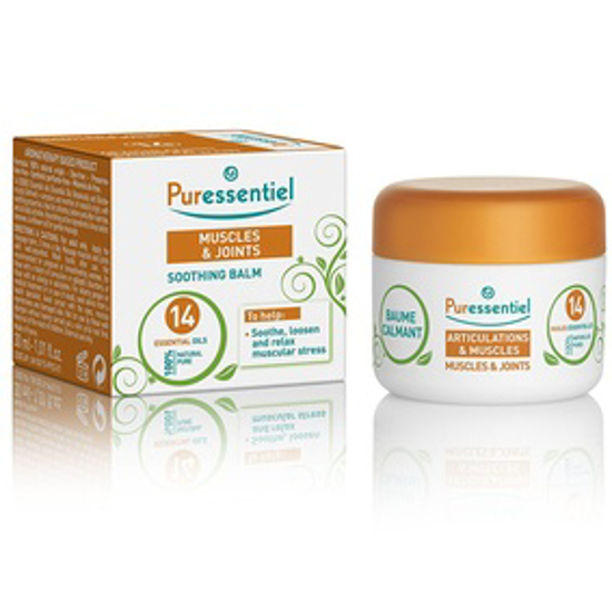 Picture of PURESSENTIEL JOINTS CALMING BALM 14 ESSENTIAL OILS 30ML
