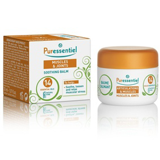 صورة PURESSENTIEL JOINTS CALMING BALM 14 ESSENTIAL OILS 30ML