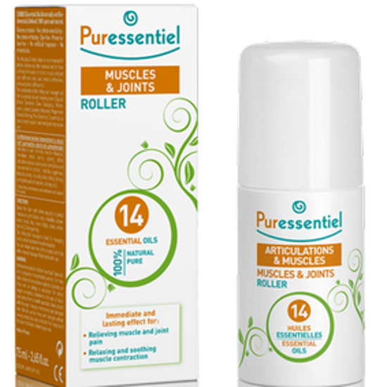 Picture of PURESSENTIEL MUSCLE RELAXING ORGANIC MASSAGE OIL 100ML