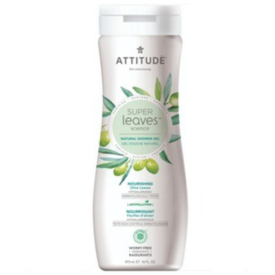 صورة ATTITUDE SUPERLEAVES NOURISHING SHOWER GEL 473ML:11293