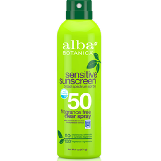 صورة ALBA SUNSCREEN FRAGRANCE FREE CLEAR SPRAY 177ML