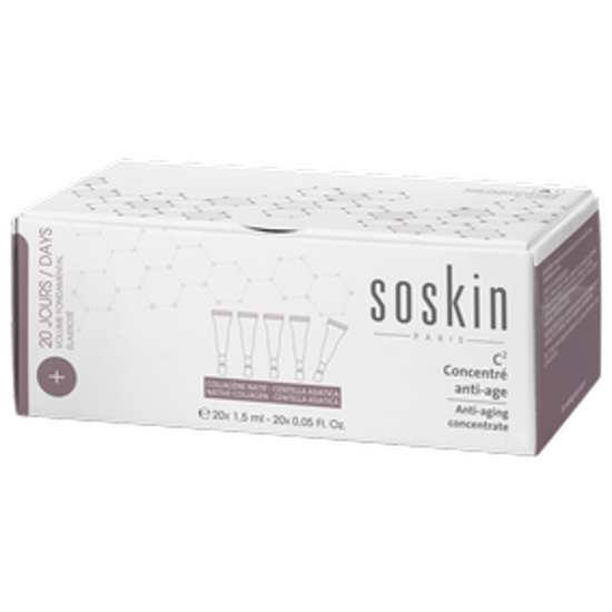 Picture of SOSKIN A+ C² ANTI-AGING CONC COLAGEN-CENTELA 20X1.5ML