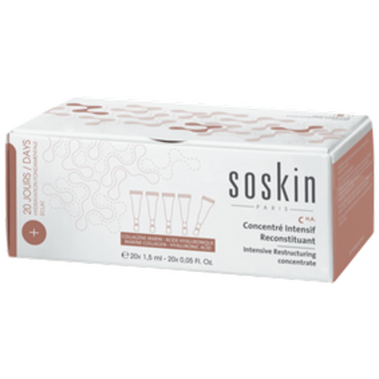 صورة SOSKIN R+INTNSIVE RSTRUCT CONC COLAGEN+HYAL 20X1.5ML