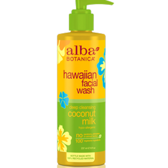 صورة ALBA HWN COCONUT MILK FACIAL WASH 8 OZ