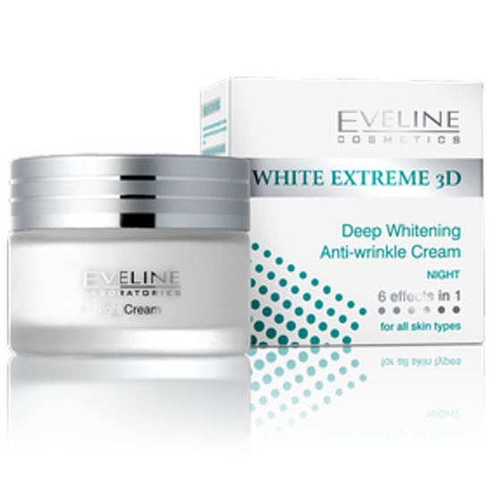 صورة WHITE EXTREME 3D DEEP WHITENING NIGHT CRM 50ML:310828