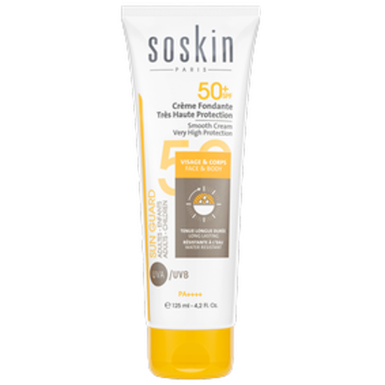 صورة SOSKIN SG SMOOTH CREAM VERY HIGH PROT SPF50+ 125ML