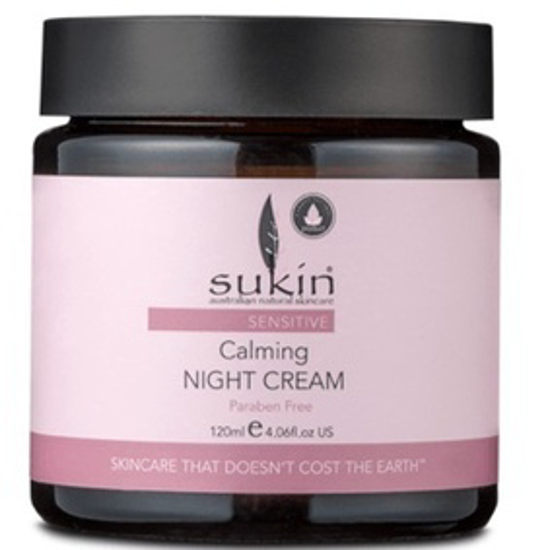 صورة SUKIN SENSITIVE CALMING NIGHT CREAM 120ML  : 03769