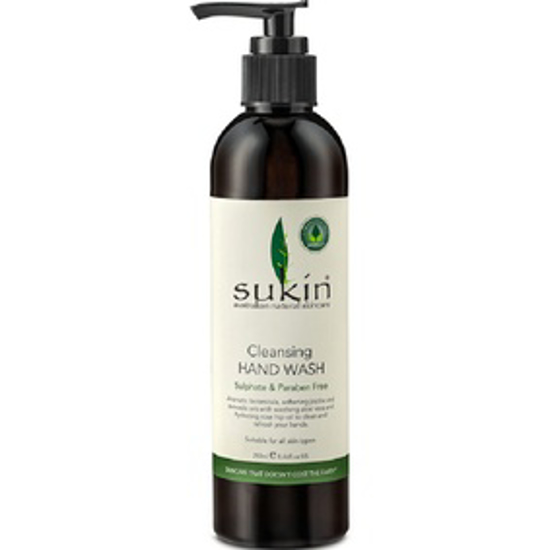 صورة SUKIN CLEANSING HAND WASH 250ML : 00379