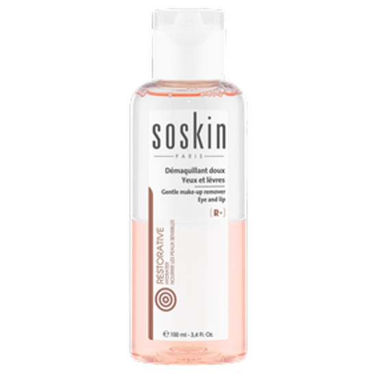 Picture of SOSKIN R+ GENTLE MAKE-UP REMOVER EYE AND LIP 100ML