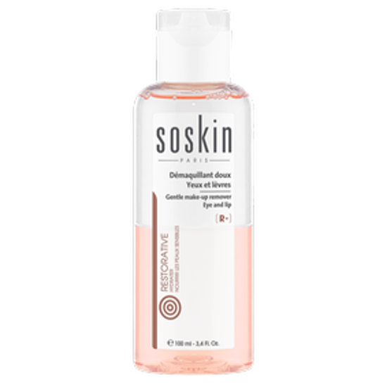 صورة SOSKIN R+ GENTLE MAKE-UP REMOVER EYE AND LIP 100ML