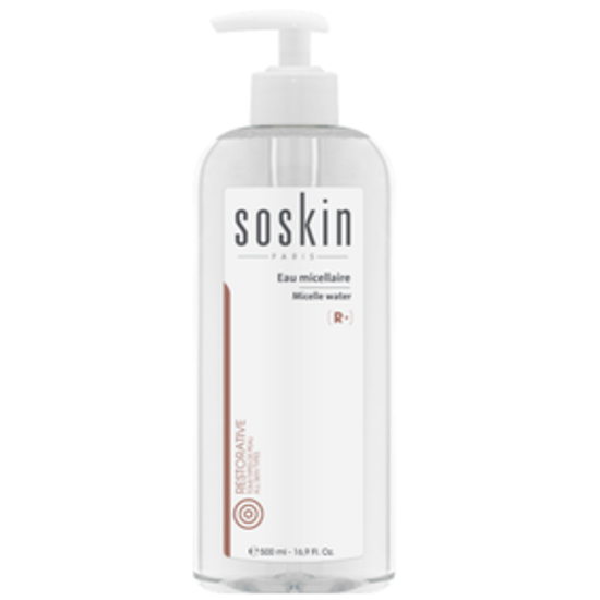 صورة SOSKIN R+ MICELLE WATER  500ML