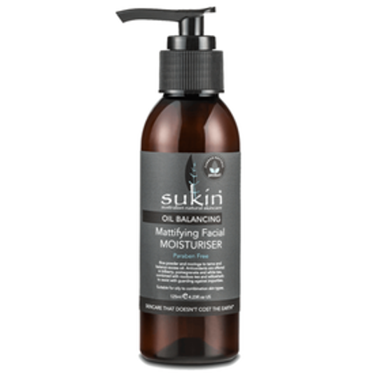 صورة SUKIN OIL BLNCING MATTIFYING FACIAL MOISTURISER 125ML: 05305