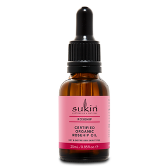 Picture of SUKIN CERTIFIED ORGANIC ROSE HIP OIL 25ML : 00706