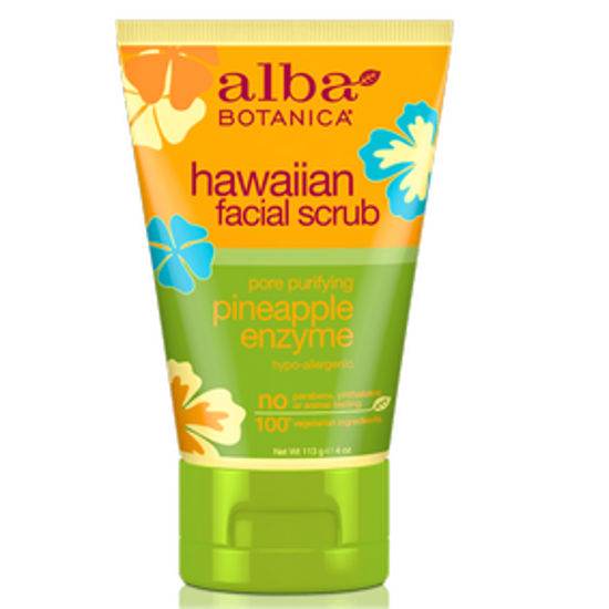 صورة ALBA HWN PINEAPPLE ENZYME FACIAL SCRUB 4 OZ