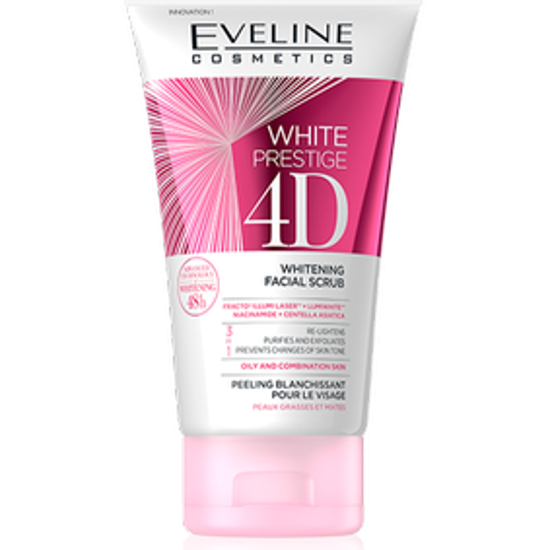 صورة WHITE PRESTIGE 4D WHITENING FACIAL SCRUB 150 ML