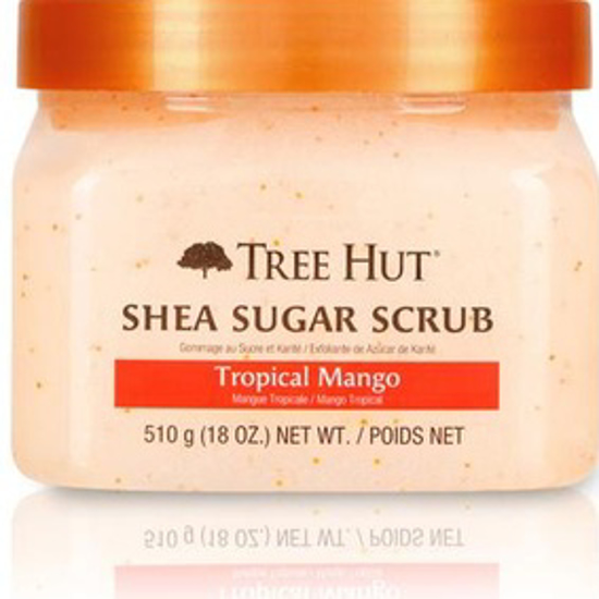 Picture of TREE HUT SHEA SUGAR SCRUB, TROPICAL MANGO, 18 OZ