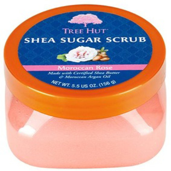 Picture of TREE HUT SHEA SUGAR SCRUB MOROCCAN ROSE, 5.5OZ