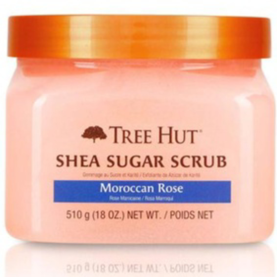 Picture of TREE HUT SHEA SUGAR SCRUB MOROCCAN ROSE, 18OZ