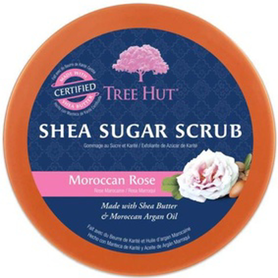 Picture of TREE HUT SHEA SUGAR SCRUB MOROCCAN ROSE, 2.5 OZ