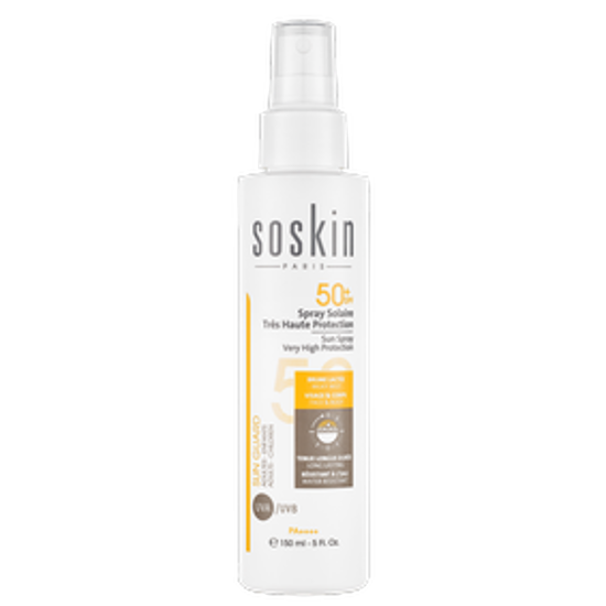 صورة SOSKIN SG SUN SPRAY VERY HIGH PROT SPF50+ 150ML