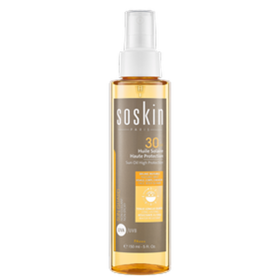 صورة SOSKIN SG SUN OIL HIGH PROTECTION SPF 30 150 ML