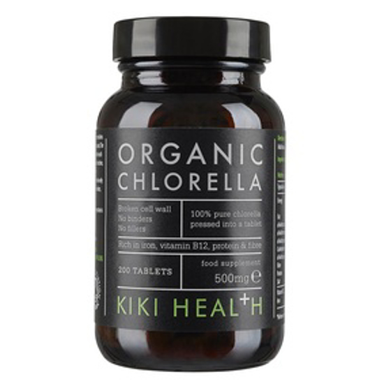 صورة KIKI HEALTH ORGANIC CHLORELLA ­ 200 TABLETS