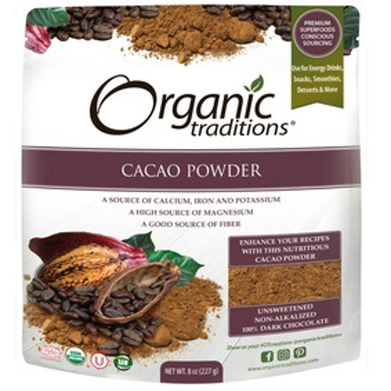 صورة ORGANIC CACAO POWDER 227 GM